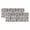 Black, variant on Farmhouse Grey Valances for Windows, Vintage Flower Leaf Botanical Plant Light Filtering Kitchen Curtains, Rod Pocket Window Valance Curtains for Living Room Bedroom, 42" W x 18" L, 2 Panels