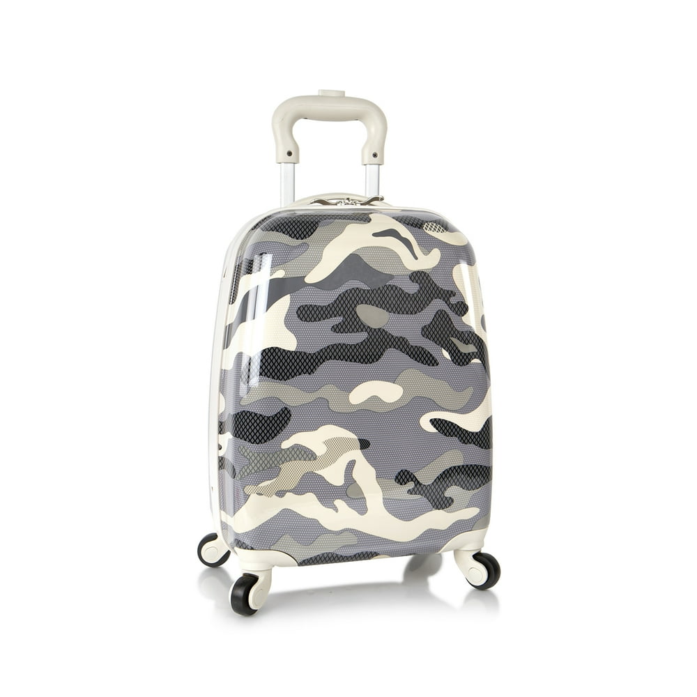 Heys Heys Kids Hardside Spinner Luggage Grey Camo
