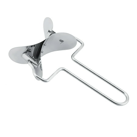

Zerodis Stainless Steel Dumpling Wrapper Dough Cutter Circle Roller Mold Making Tool Dumpling Circle Roller