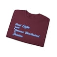 thumbnail image 3 of German Shorthaired Pointer Dog Mom Dad Sweatshirt Gift Crew Neck Shirt Long, 3 of 7