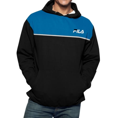 Fila Men's Big & Tall Classic Pullover Fleece Logo Hoodie, Sizes XLT-6XL