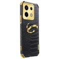 thumbnail image 4 of For Xiaomimi Note 13 Pro 5G Case Crocodile Texture Leather+TPU Ring Kickstand Phone Cover, 4 of 5