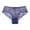 Dark Blue, variant on Ladies' Lace Sexy Seamless Transparent Panties - Plus Size, Cotton Crotch, Breathable, Suitable for Daily/Beach/Club Wear
