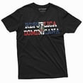 thumbnail image 3 of Dominicana T-Shirt Dominican Republic Flag Coat Of Arms Patriotic Tee Shirt Mens Womens Tee (Medium Military Green), 3 of 6