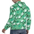 thumbnail image 6 of Daiia Sheep Zzz for Men's Fashion Hoodies & Sweatshirts with Kangaroo Pocket Hooded Sweatshirt Breathable & Moisture Wicking-Small, 6 of 7