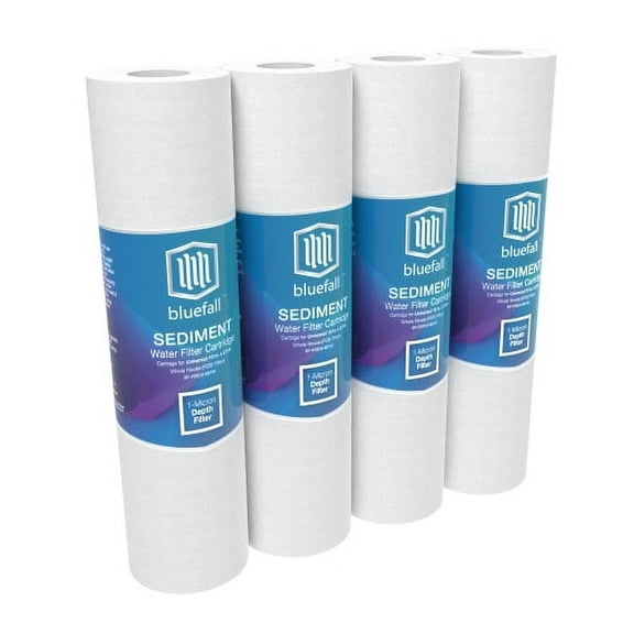 1-Micron Sediment Water Filter Replacement Cartridge for 10 in. x 2.5 in. (POE) Whole House Systems 4 Pack