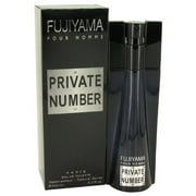 (pack 6) Fujiyama Private Number By Succes De Paris Eau De Toilette Spray3.3 oz