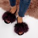 thumbnail image 5 of Xucatan Women's Plush Winter Slippers with Cute Decorations Cozy Fleece-Lined Indoor House Shoes, Non-Slip Comfortable Casual Flat Slides for Women Gift, 5 of 8
