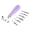 A, variant on Rubber Block Stamp Cutter with 6 Carving Head Ergonomic Handle Linoleum Cutter For Block Printing Block Stamp Carving