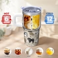 thumbnail image 6 of 20OZ Dog Themed Hot Drink Tumbler with Handle Stainless Steel Insulated Cup Special Dog Lover Gifts Unique Birthday Christmas Presents for Dog Lovers Women Men Portable and Easy to Carry, 6 of 6