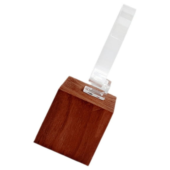 SHINYPASING Watch Display Stand Wrist Watch Holder for Display Transparent Acrylic 1Pack