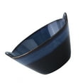 thumbnail image 3 of OATIPHO Ceramic Ramen Bowl Navy for Storage Creative Noodle Bowl 1Pc, 3 of 8