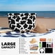 thumbnail image 5 of Fotbe Cow Print Black White Bolsa de Viaje para Playa - Resistente al Agua, Bolsa Tote de Gran Capacidad y Ligera con 7 Bolsillos para Mujeres y Hombres, 5 of 7