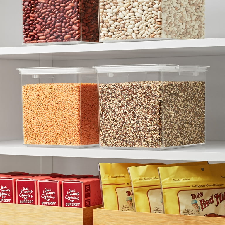 Dry Ingredient Shelf Pop Container Storage Bin