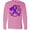 Azalea, variant on Inktastic Love, Care, Cure Cystic Fibrosis Awareness Purple Ribbon Long Sleeve T-Shirt
