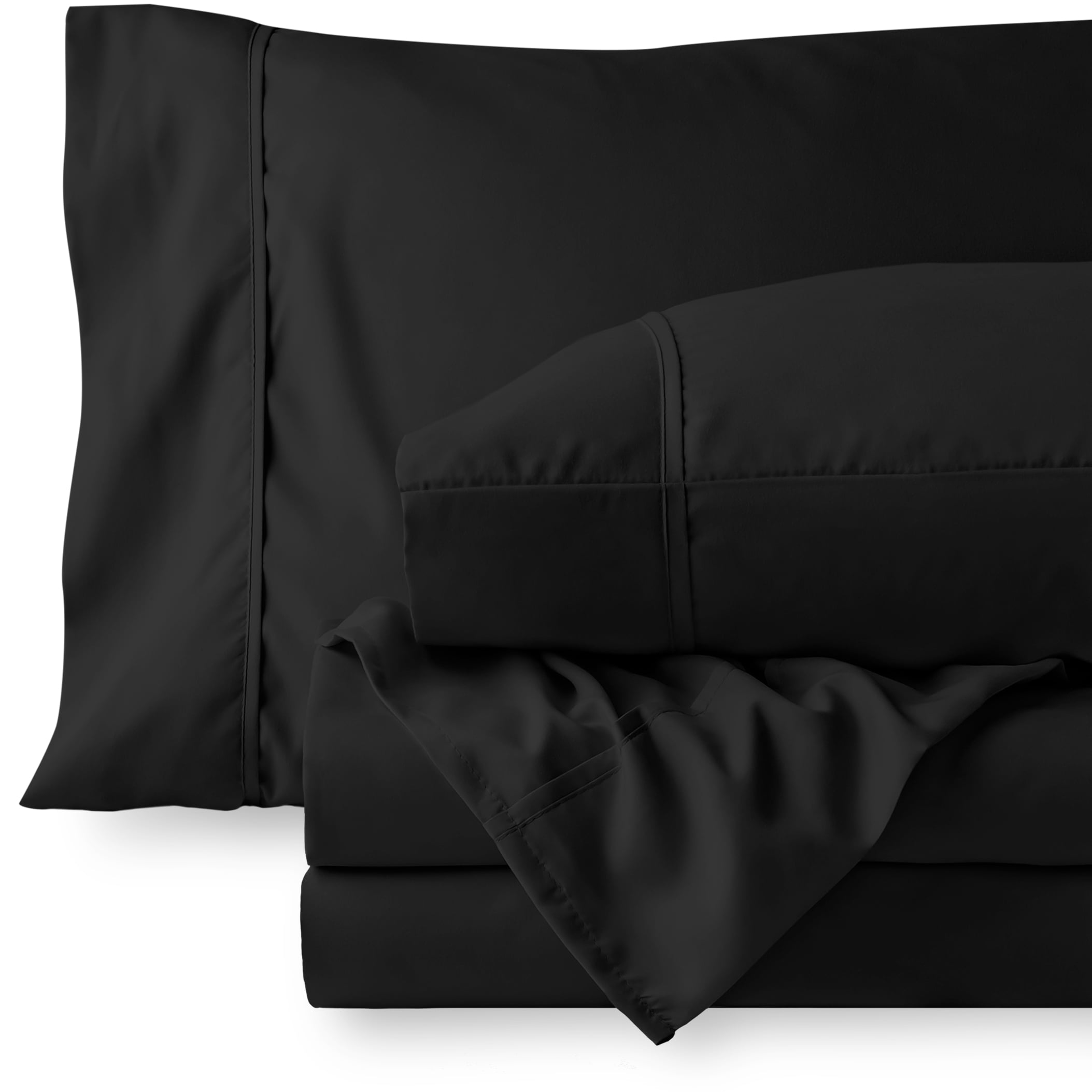 Bare Home Microfiber Sheet Set Double Brushed Deep Pocket (King