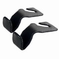 thumbnail image 1 of Gancho para asiento de coche, gancho para reposacabezas de coche, gancho universal de cuero negro para reposacabezas de coche, gancho para respaldo de asiento de coche para bolsos y otros bolsos, 1 of 5