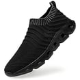 thumbnail image 1 of HANMUN Mens Running Shoes, Sneakers for Men Tennis Shoes Trainers Road Mesh Lightweight Athletic Gym Walking Shoes, 1 of 8