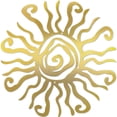 thumbnail image 1 of Pieza Sol Dios Adorno de hierro Decoración Colgante Anillo de girasol, 1 of 5