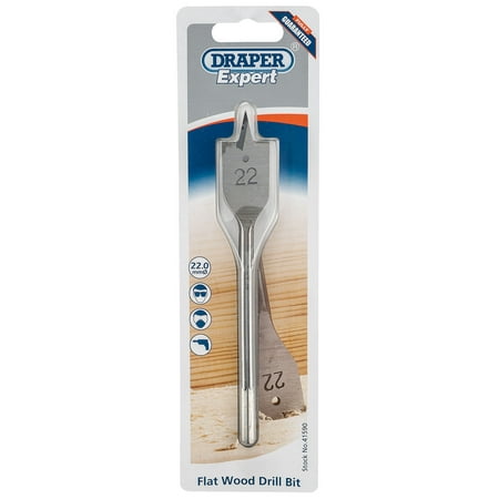 

Draper 41590 Expert 22.0mm Flat Wood Bit