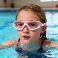 thumbnail image 3 of Kids Swim Goggles with Integrated Earplugs, Anti-Fog HD Wide View Leak-Proof Swimming Glasses with Soft Silicone Adjustable Strap for Boys Girls, 3 of 9