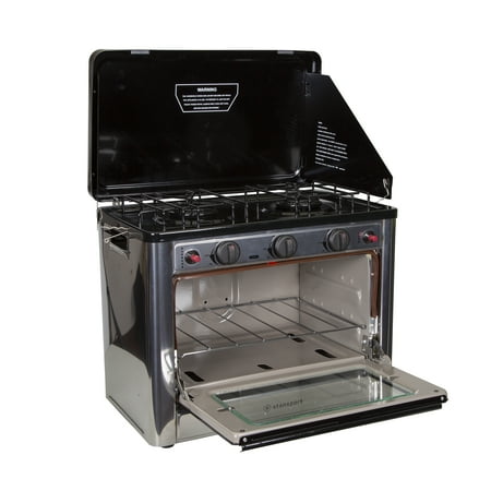 Stansport Propane Outdoor Camp Oven And 2 Burner Range Walmart Com
