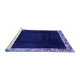 thumbnail image 2 of Ahgly Company Machine Washable Indoor Rectangle Oriental Blue Asian Inspired Area Rugs, 5' x 8', 2 of 4