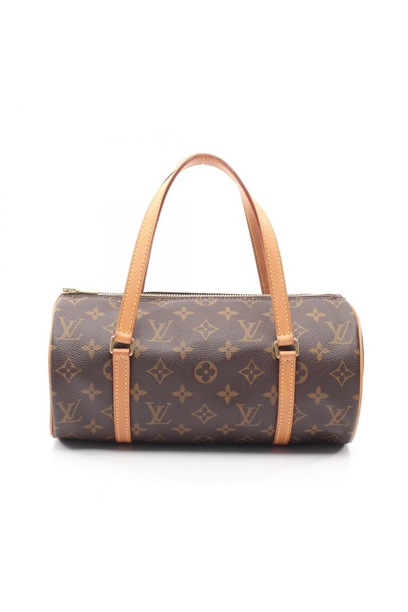 Pre-Owned Louis Vuitton Papillon 26 Handbag, Coated Canvas and Leather, Monogram Pattern,...