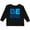 AB-Black, variant on Be Kind Logo in Blue Boys or Girls Long Sleeve Toddler T-Shirt