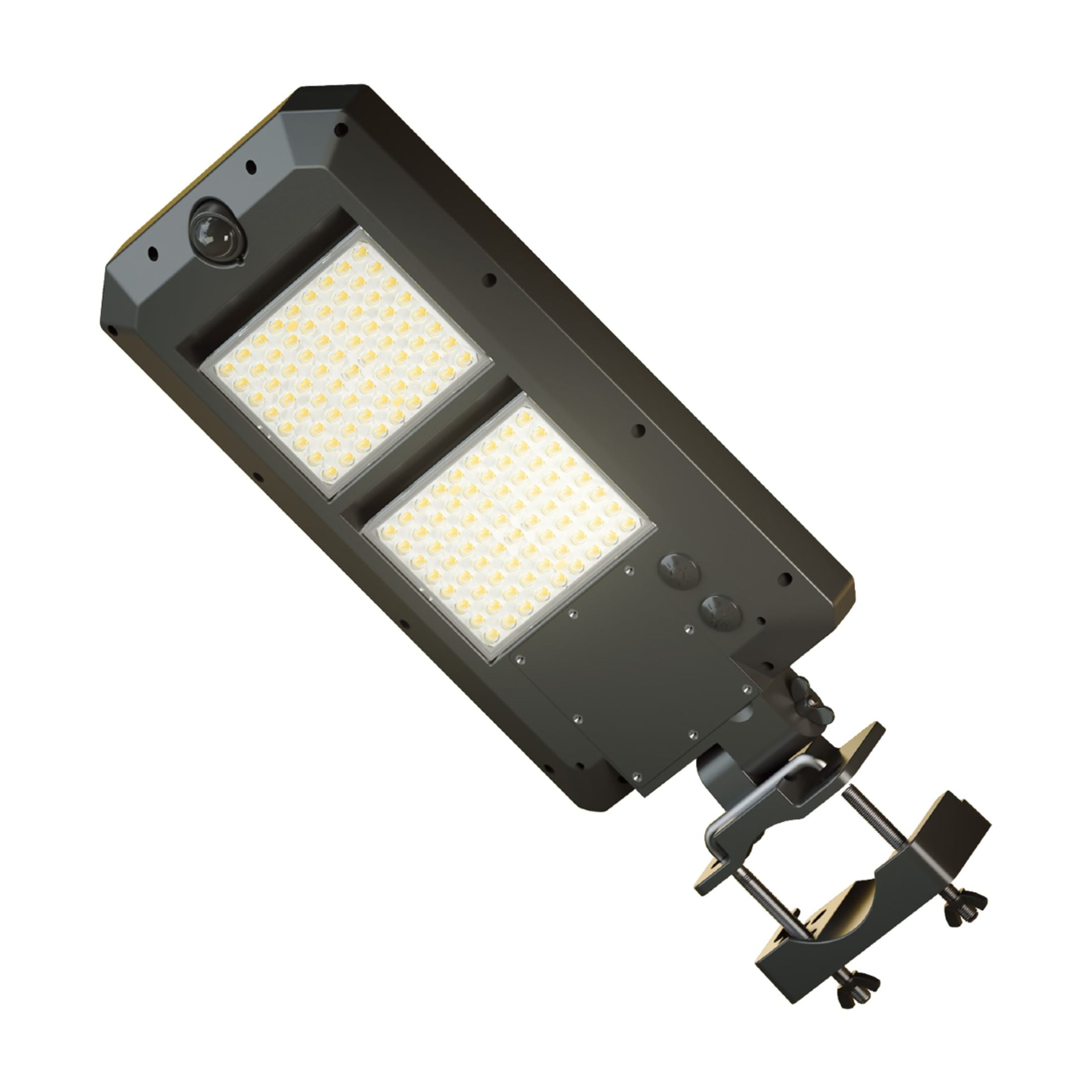 GE Outdoor Security LED Street Light, Adjustable Lights with Motion & Dusk to Dawn Sensor, Solar Light, 5000 Lumens