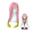 thumbnail image 1 of Demon Slayer Kimetsu no Yaiba Kanroji Mitsuri, peluca rosa con trenzas largas, disfraz de Cosplay, pelo resistente al calor, pelucas para fiesta de Halloween, talla única Gao Jinjia LED, 1 of 1