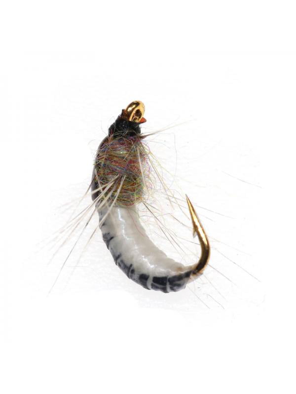 6Pcs #12 Realistic Nymph Scud Fly For Trout Fish Artificial Inse 2021 Lure T0S3