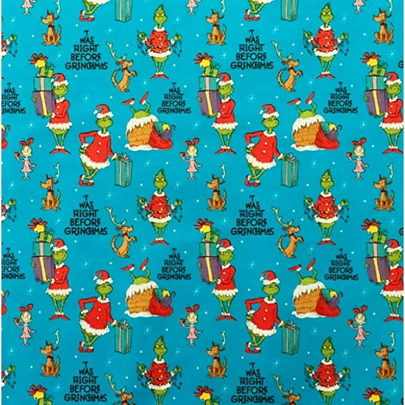 The Grinch Christmas Wrapping Paper 