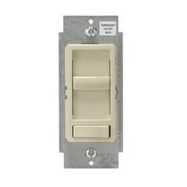 Leviton Decora SureSlide Dimmer - Slide CFL LED Dimmer - 2 Pack, Light Almond