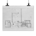 thumbnail image 2 of Print: Burnette Residence, Sarasota, Florida. Axonometric, 1950, 2 of 4