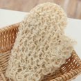 thumbnail image 4 of Guante de baño de sisal tejido a mano, guantes de fregado naturales, toalla de baño exfoliante por todo el cuerpo, 4 of 5