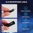 thumbnail image 4 of 3 Pin XLR Male to Type-C Male Adapter Cable, 1pcs 3ft XLR Microphone Cable, 4 of 6