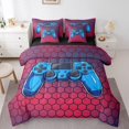 thumbnail image 1 of Erosebridal Literie Manette Taille Simple pour Garçons Adolescents, Lit Gamer en Sac Taille Simple, Réversible 7 Pcs, 1 of 5