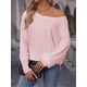 thumbnail image 3 of Suéter de cuello alto sólido suéter de punto suelto suéter de mujer casual femenino otoño invierno 2024 señora manga larga prendas de punto, 3 of 5