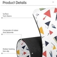 thumbnail image 4 of Yayeee Faucet Mat for Kitchen Sink 30" Diatomite Long Splash Guard Pad, Colorful Triangles, 4 of 7