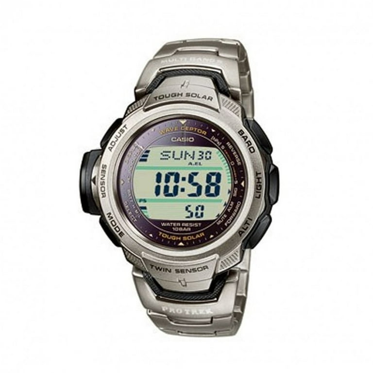 Casio titanium pathfinder solar atomic watch hot sale