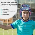 thumbnail image 6 of TUOYR Adjustable Football Helmet, Polyester, Colorful Dinosaurs, 6 of 9