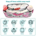 thumbnail image 4 of DIXRUYEE Stroller Organizer Eternal Floral Embrace Printed, 4 of 7