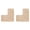 D, variant on L Shaped Bath Mat for Corner Showers, L Shaped Corner Bath Mat Non Absorbent Carpet, Machine Washable Bathroom Rug for Shower and Tub, Home Spa Toilet Floor Mat