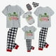 thumbnail image 2 of Pijamas familiares navideños a juego con eslogan Christams In July, conjuntos de pijamas grises, 2 of 3
