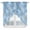 Blue, variant on Light Blue Marble Kitchen Window Curtains, Swag Curtains Valance for Bedroom Living Room Bathroom, Ink Painting Art Luxury Modern Rod Pocket Window Treatment Curtain Block Drapes 2 Panels 36"x36"