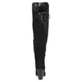 thumbnail image 3 of Journee Womens Spritz-s Wide Calf Stacked Heel Over The Knee Boots, 3 of 8