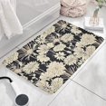 thumbnail image 3 of Pioneer Flower Floral Print Flannel Non Slip Door Rugs,Washable Door Mats Indoor,Decorative Door Mats,Dirt-Resistant and Absorbent Doormat for Entrance,Bedroom,Kitchen,Bathroom,31.5"x17", 3 of 4
