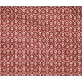 thumbnail image 4 of oneOone Cotton Flex Red Fabric Geometric Bandhani Craft Projects Decor Fabric Printed By The Yard 40 Inch Wide, 4 of 4