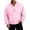 Pink, variant on DYTTDG Men's Solid-Color Half-Zip Sweatshirt | Long-Sleeve Loose Pullover with Ribbed Stand Collar & Kangaroo Pocket for Daily Casual Street & Loungewear